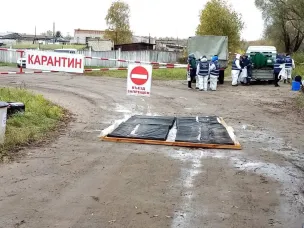 Государственной ветеринарной службой Нижегородской области организованы межрегиональные командно-штабные учения по локализации и ликвидации условного очага высокопатогенного гриппа птиц в Выксе