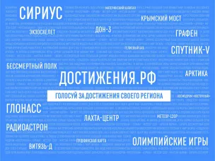 Приглашаем принять участие в проекте «Достижения.рф»