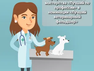 Федеральный этап Всероссийского конкурса профессионального мастерства «Лучший по профессии» в номинации «Лучший ветеринарный фельдшер»